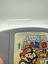 Paper Mario Nintendo 64 N64 - Authentic - Free Listing - READ LISTING
