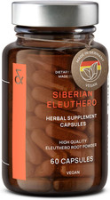   Siberian Ginseng - 900Mg Eleuthero Root Powder - Energy Supplement - Reduction
