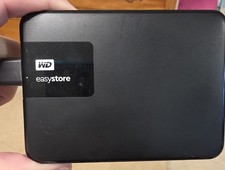 Western Digital easystore 1TB, USB 3.0, External, Portable Hard Drive - Black 