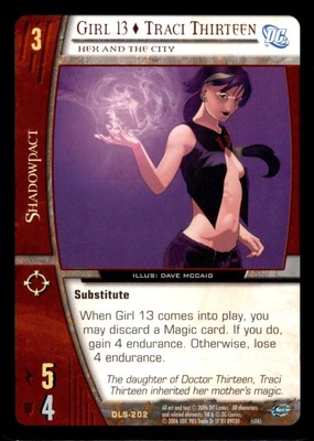 Girl 13 Traci Thirteen Hex and the City DLS-202 Legion Of Super-Heroes VS System