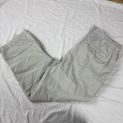 GANDER MOUNTAIN Convertible Pants SIZE 36x30 Guide Series Zip-Off Cargo Cotton