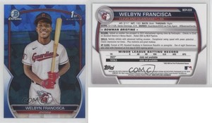 2023 Bowman Chrome Sapphire Edition Prospects Welbyn Francisca #BCP-228