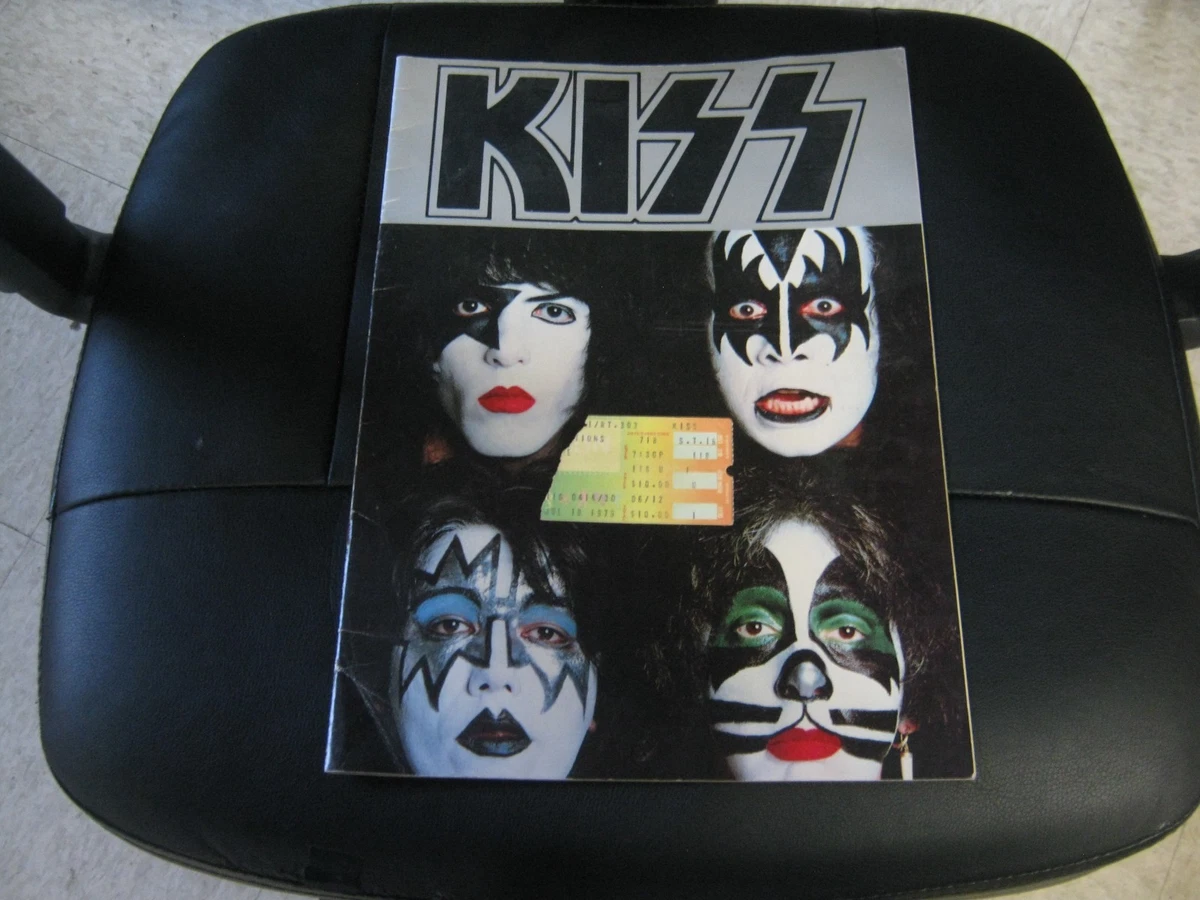 Kiss Tour Book Program for sale | eBay