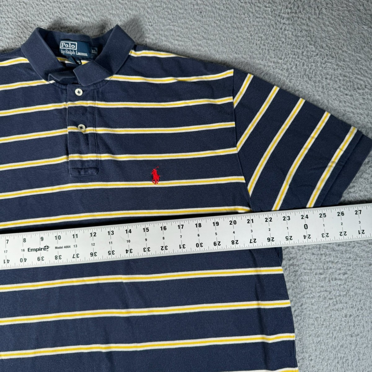 philme polo  navy×yellow size4 Polo Ralph Lauren Polo Shirt Mens XL Navy Blue Yellow