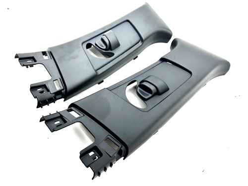 21-23 ACURA TLX LH DRIVER & RH PASSENGER SIDE B PILLAR TRIM PANEL GARNISH SET 2 - Picture 8 of 8