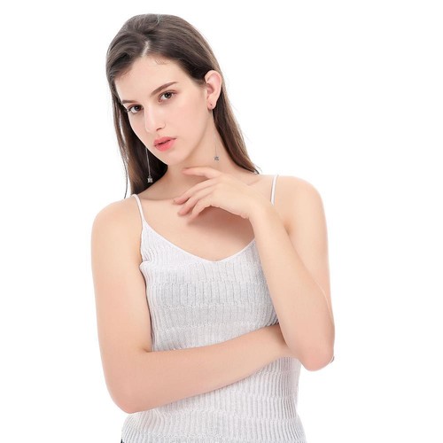 Matashi Circonita Cúbica Chapada en Rodio, Perla Trasera Ganando-El Mejor Regalo para Ella - Imagen 5 de 7