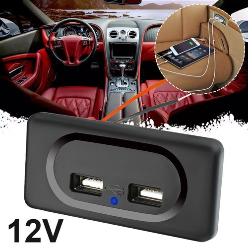 12V Auto Steckdose Ladegerät Adapter Einbau Fach Buchse Verteiler Wohnmobil