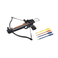 50LBS Pistol Handheld Crossbow with 5 Bolts - 12/Case