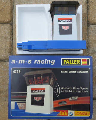 Faller AMS 4746 -- Racing-Control-Signalturm in OVP #080620 (JU79)