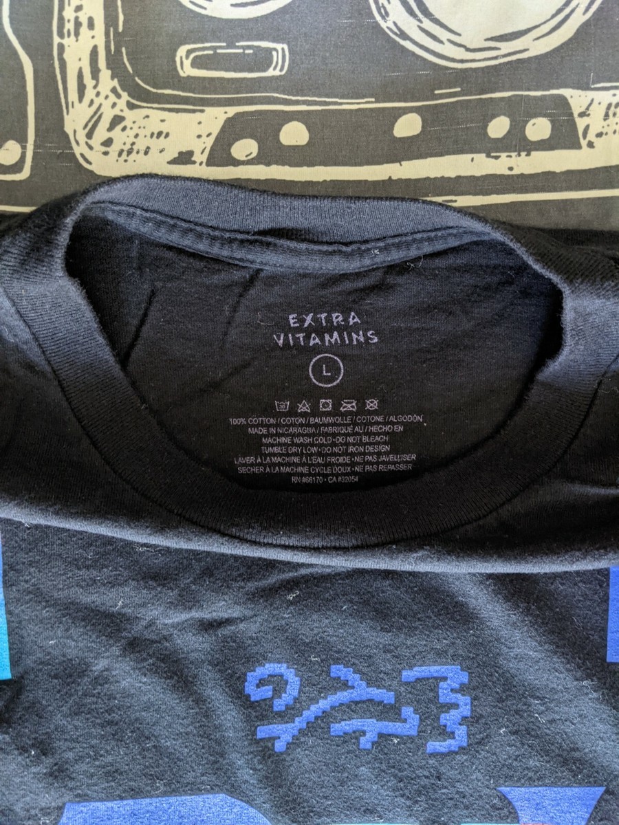 Extra Vitamins shirt mens size Large | eBay
