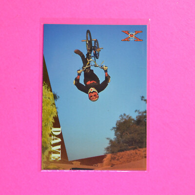 1994 Generation Extreme GE Trading Cards, #62 Dave Mirra Rookie RC BMX MINT