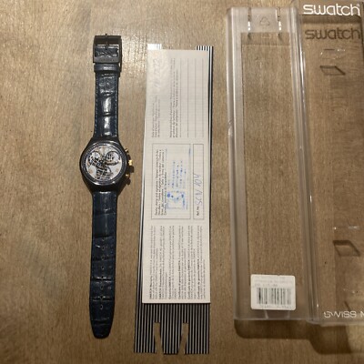 Swatch+Chrono+SCN104 Timeless Zone + New