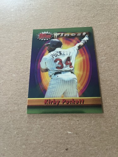 1994 Topps Finest #204 Kirby Puckett Minnesota Twins - Bild 1 von 2