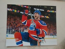 Oscar Klefbom Autographed Edmonton Oilers 8x10 Photo COA