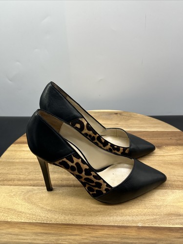 Karen Millen Women Stilettos Court Shoes UK Size 5.5 EU 38.5 Leather Slip On - Picture 7 of 17
