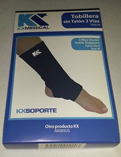 Ankle Support Brace Sleeve Elastic Compression 2-Way Pain Relief Injury Size S