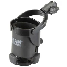 RAP-B-417-200-1U RAM Level Cup™ XL 32oz Drink Holder with Single Socket Arm