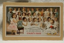 Eskays Food Postcard, 1911 " Thousands of Babies"