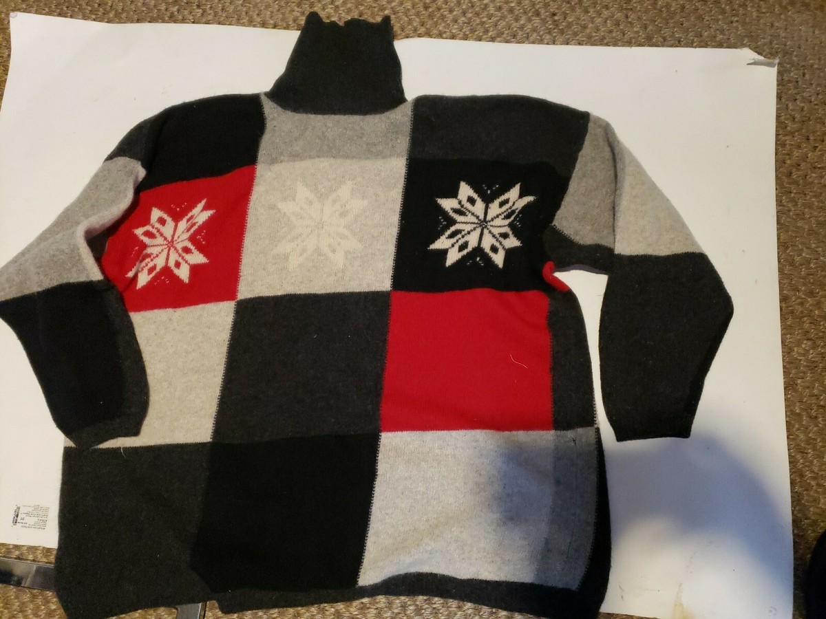 Jk America Wool Angora Blend Turtle Neck Sweater Womens 22