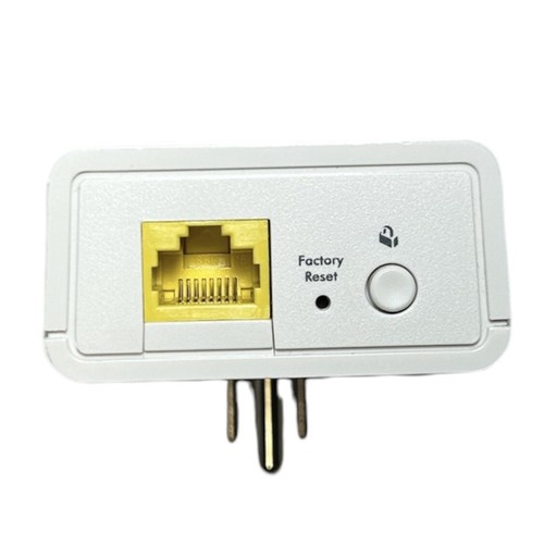 Netgear Powerline 1200 PL1200S Ethernet Port Wall-Plug-In Extender + Cord - Bild 5 von 5