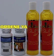 2 Lipo Extreme Burner Garcinia + 2 GEL DE PINA REDUCTOR Cambogia Weight Loss 