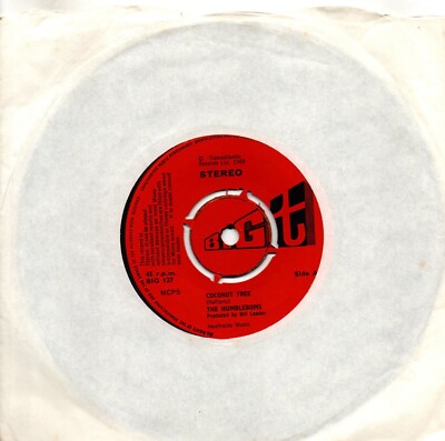 Humblebums (The):Coconut tree/her father didn't like me anyway:UK Big T:1969