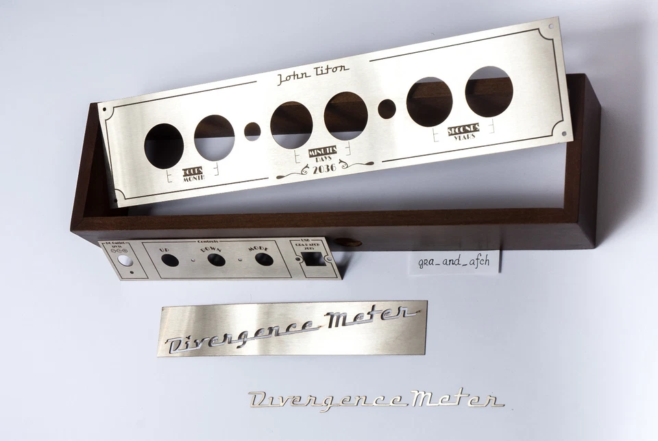 Wooden Case for IN-18 Z5660M ZM1042 Nixie Tubes Clocks Divergence Meter GRA&AFCH - Image 4 of 4