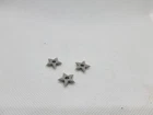 3d Printed (3) Quick Kick Throwing Stars 1:12 6" Classified Legends Scale