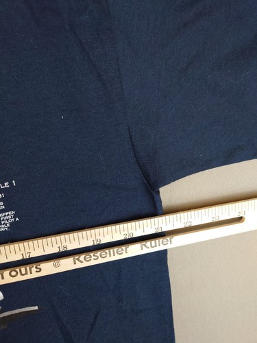 VTG NWT Kennedy Space Center Navy Blue T Shirt Men's Size Large Tee 100% Cotton - Picture 9 of 10