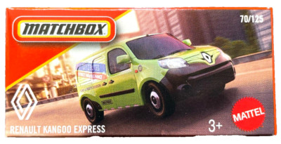 Matchbox Renault Kangoo Express 70/125 Power Grab 2025 1:64 Modellauto Spielzeug