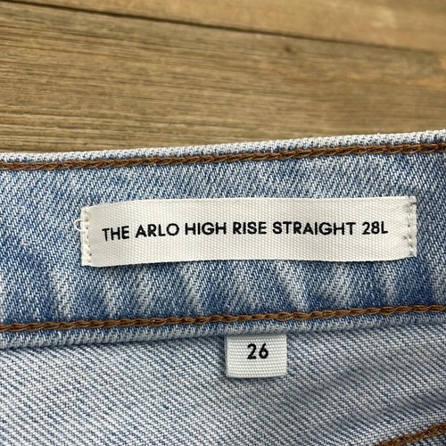 Aritzia Denim Forum The Arlo High Rise Straight Jeans Size 28 - Bild 7 von 8