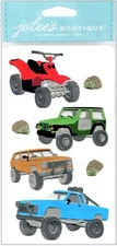 Off Roading, 3D scrapbook stickers - Jolee's Boutique SPJBLG143