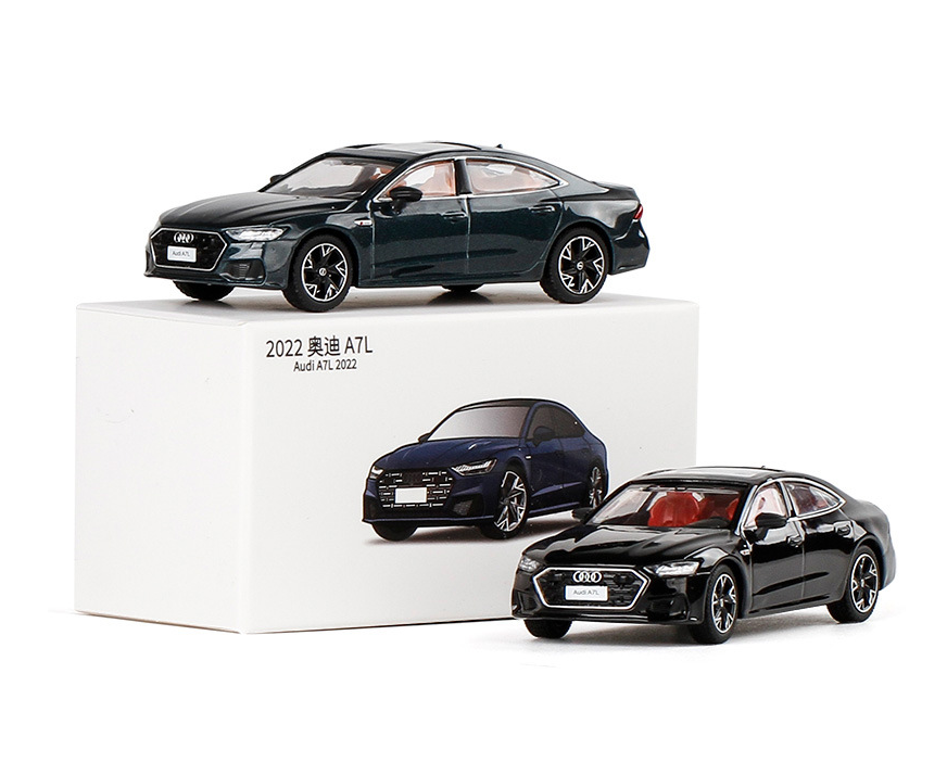 JKM 1:64 Audi A7L Diecast Metal Model Car Collection New in JKM 1:64 Audi A7L Diecast Metal Model Car Collection New in