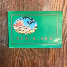 Delhi 10 Postcards Set 1970s VG