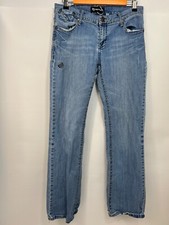 PJ Petrol Blue Distressed Straight Leg Jeans ...