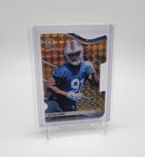 ED OLIVER 2019 Panini Spectra 9/10 Neon Orange Prizm Die Cut Rookie BUFFALO