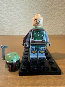 LEGO Star Wars Minifigure: Boba Fett w/ Beard Stubble (sw0396) 9496 Desert Skiff