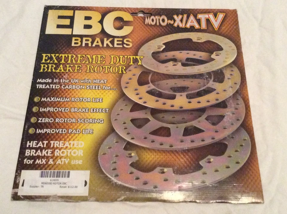 Стандартный задний тормозной ротор EBC MD6035D Husaberg 450 570 KTM 125 150 250 450 - Изображение 3 из 4