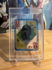 2020 Topps Clearly Authentic Auto 1951 Mini Blue Parallel Kyle Lewis RC 1/25