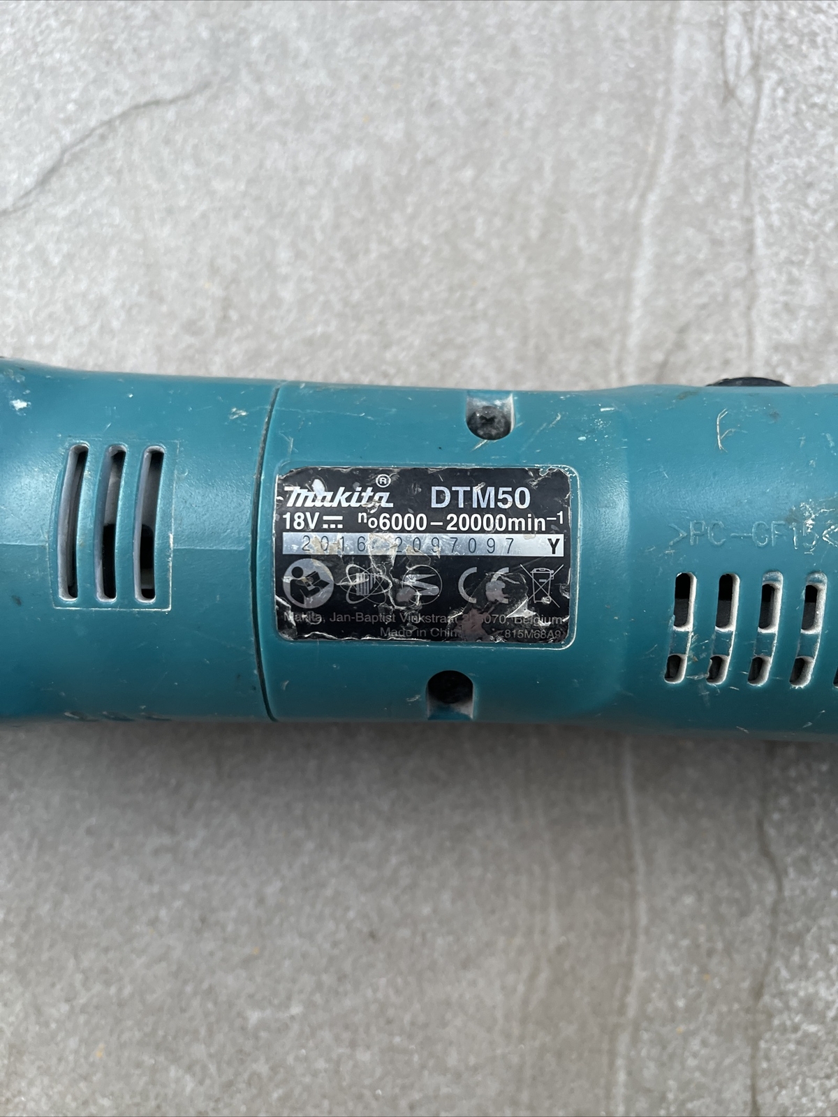 Makita 18v DTM50 Oscillating Multi Tool (FOR PARTS) eBay