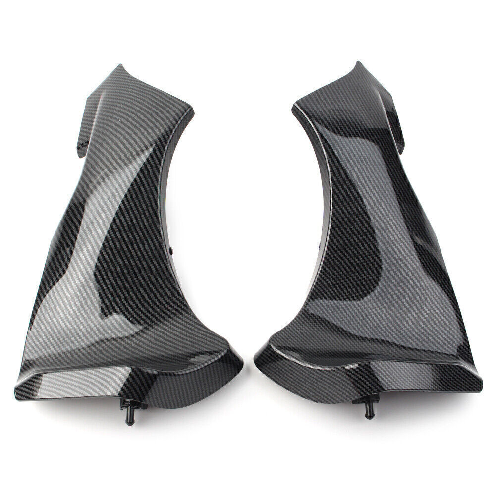 f出品 Air Duct Tube Cover Fairing L & R For KAWASAKI Ninja ZX6R