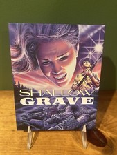 SHALLOW GRAVE 1984 VINEGAR SYNDROME BLU RAY SLIP COVER ONLY /5000 Sleeve Horror