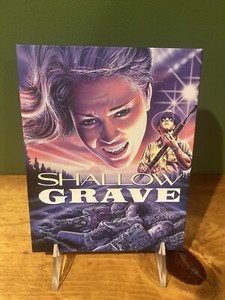 SHALLOW GRAVE 1984 VINEGAR SYNDROME BLU RAY SLIP COVER ONLY /5000 Sleeve Horror