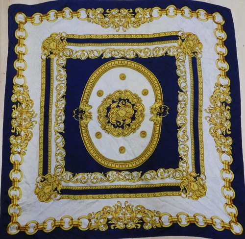 Foulard Signé Codello - 100% Soie Pure (Pura Seta) - Vintage - Occasion