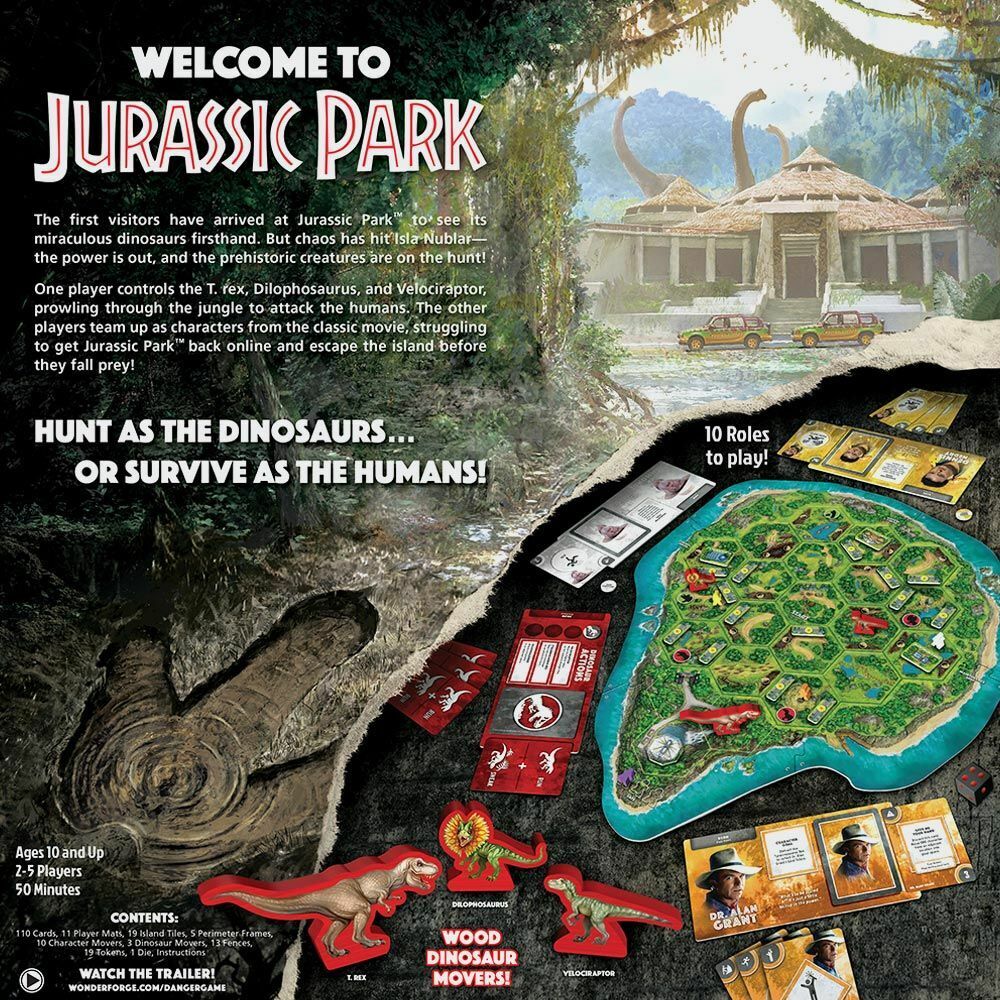 Dinosaur World Jogo de Tabuleiro