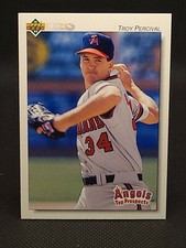Troy Percival 1992 Upper Deck Top Prospects #134 MINT* HOF? Angels