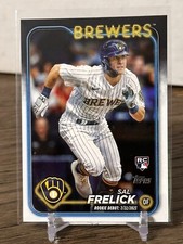 2024 Topps Update Sal Frelick Milwaukee Brewers Rookie RC Card #US10