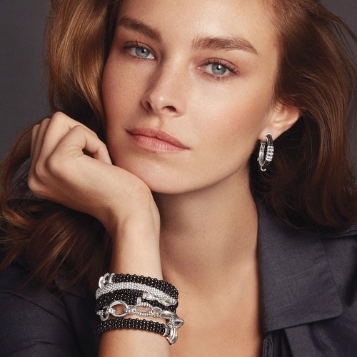 🆕️LAGOS Signature Caviar 925 Sterling Silver Oval Fluted Link Bracelet M (7) - Picture 4 of 14