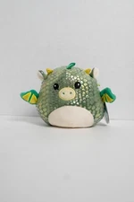 Squishmallows Marty The Dragon 5" Green KellyToy BNWT Walgreens Exclusive 2021
