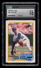 1989 Topps Traded Tom Gordon #38T RC Kansas City Royals Rookie CSG 10 GEM MINT